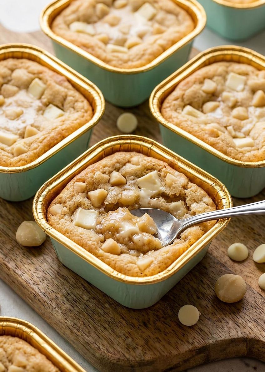 White Choc Mac Ooze Scoops